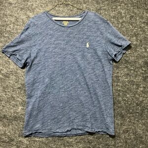 Polo by Ralph Lauren Heathered Blue Short Sleeve Tee